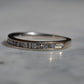 Icy Baguette and Round Eternity Band
