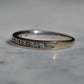 Icy Baguette and Round Eternity Band