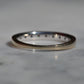 Icy Baguette and Round Eternity Band
