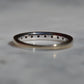 Icy Baguette and Round Eternity Band