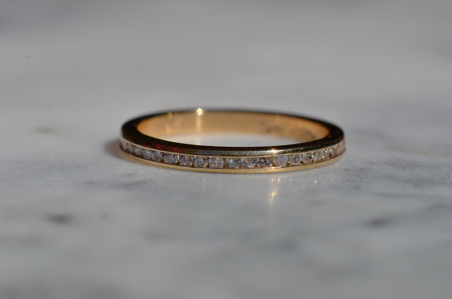 Slim 2/3 Eternity Band