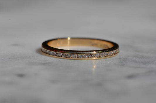 Slim 2/3 Eternity Band