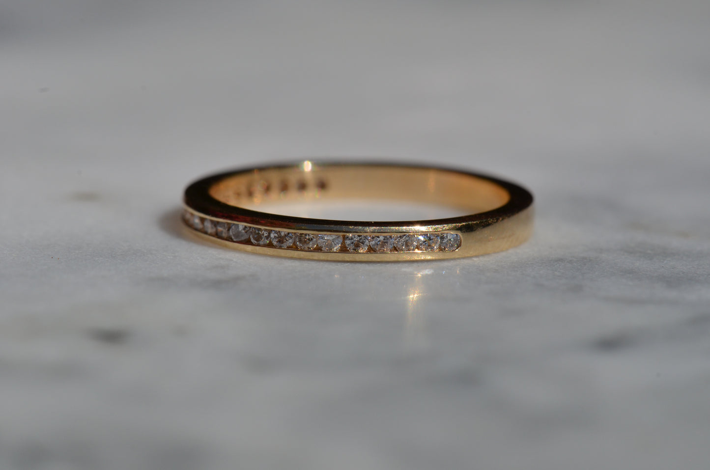 Slim 2/3 Eternity Band