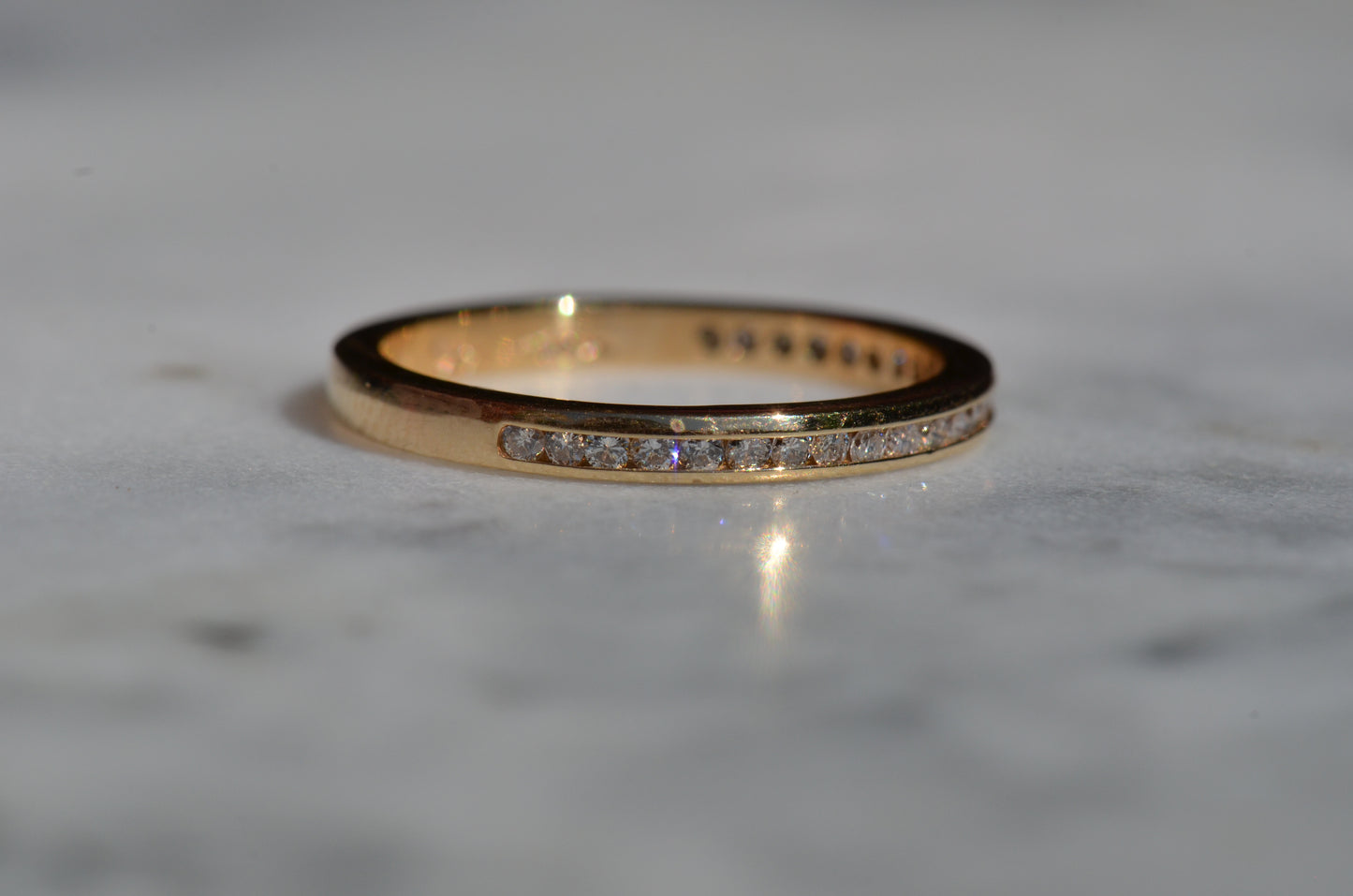 Slim 2/3 Eternity Band