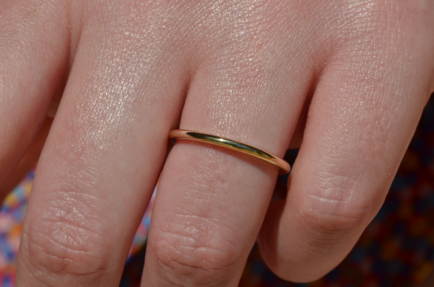 Skinny Gold Estate Band