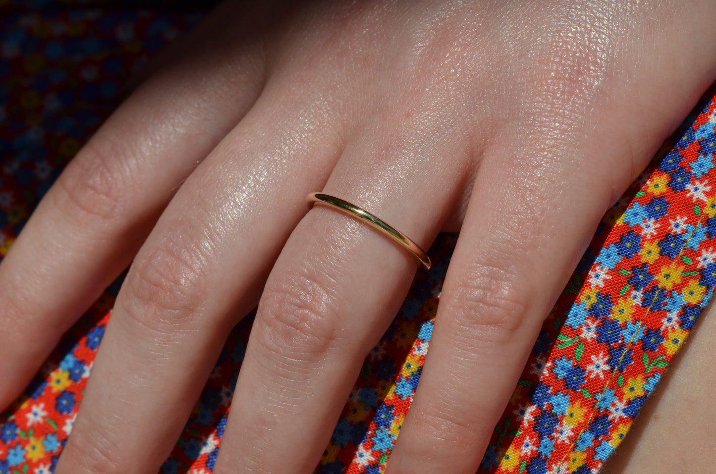 Skinny Gold Estate Band
