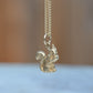 Wee Vintage Squirrel Charm