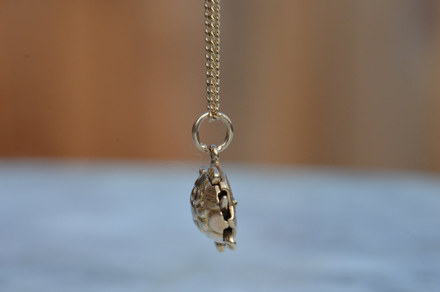 Petite Articulated Turtle Charm