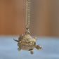 Petite Articulated Turtle Charm