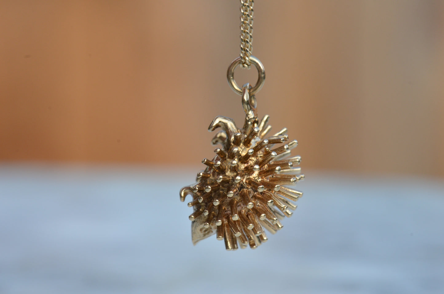 Bold Vintage Hedgehog Charm