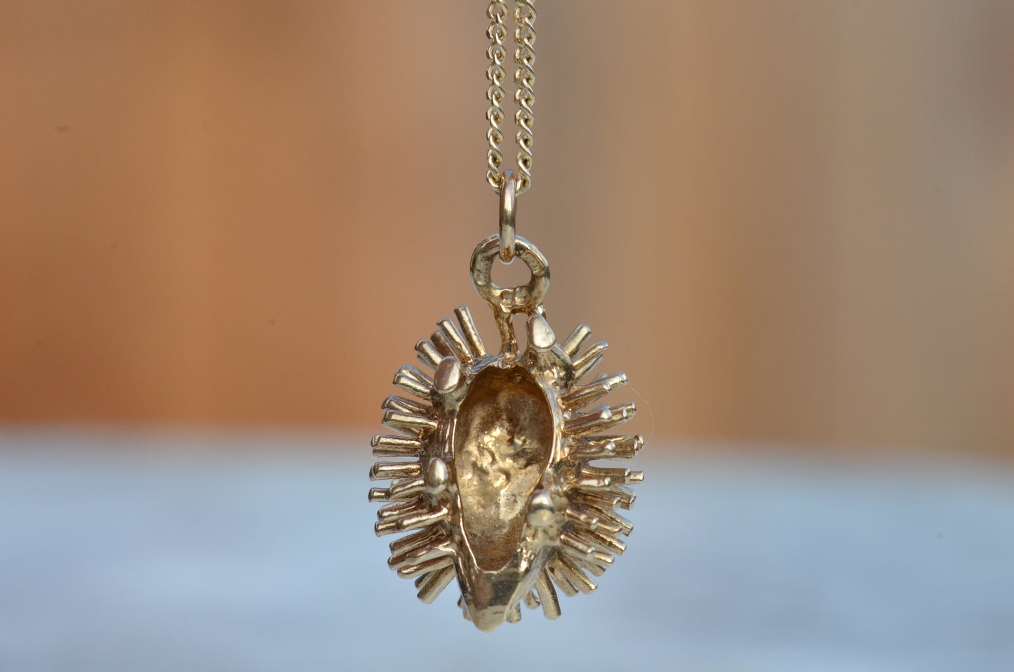 Bold Vintage Hedgehog Charm