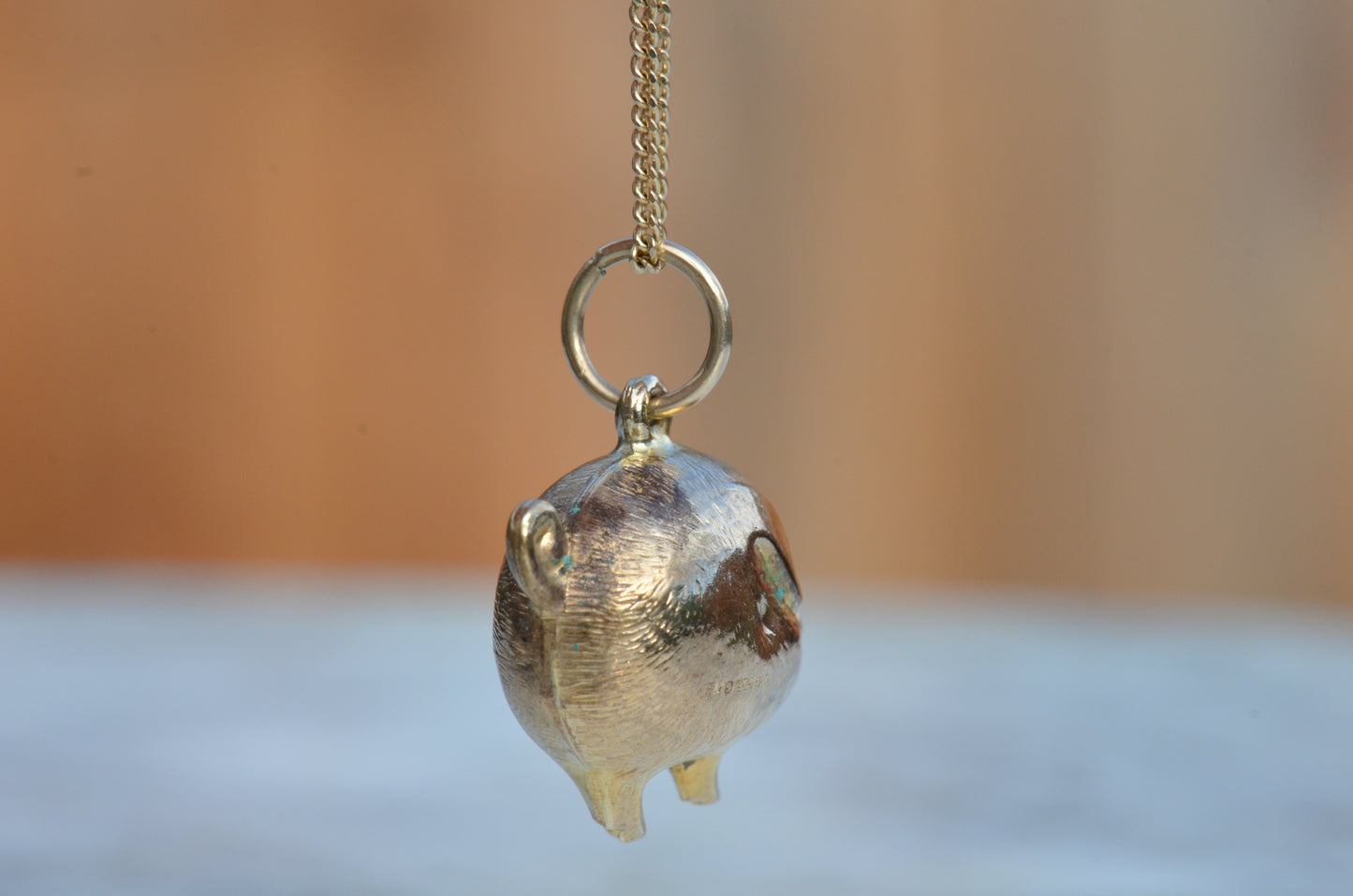 Extra Puffy Pig Charm
