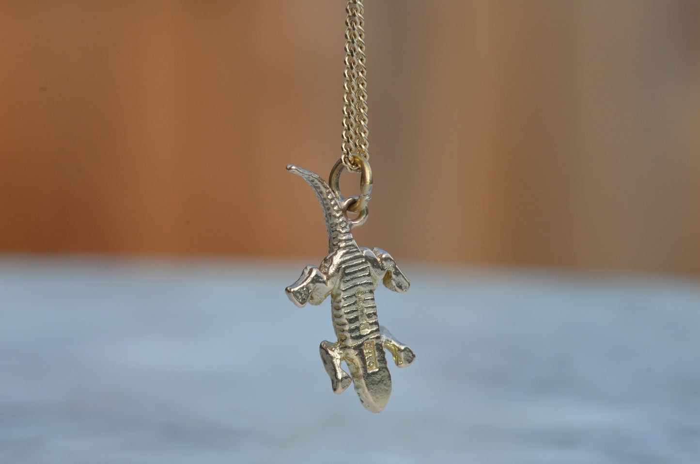 Midcentury Lizard Charm