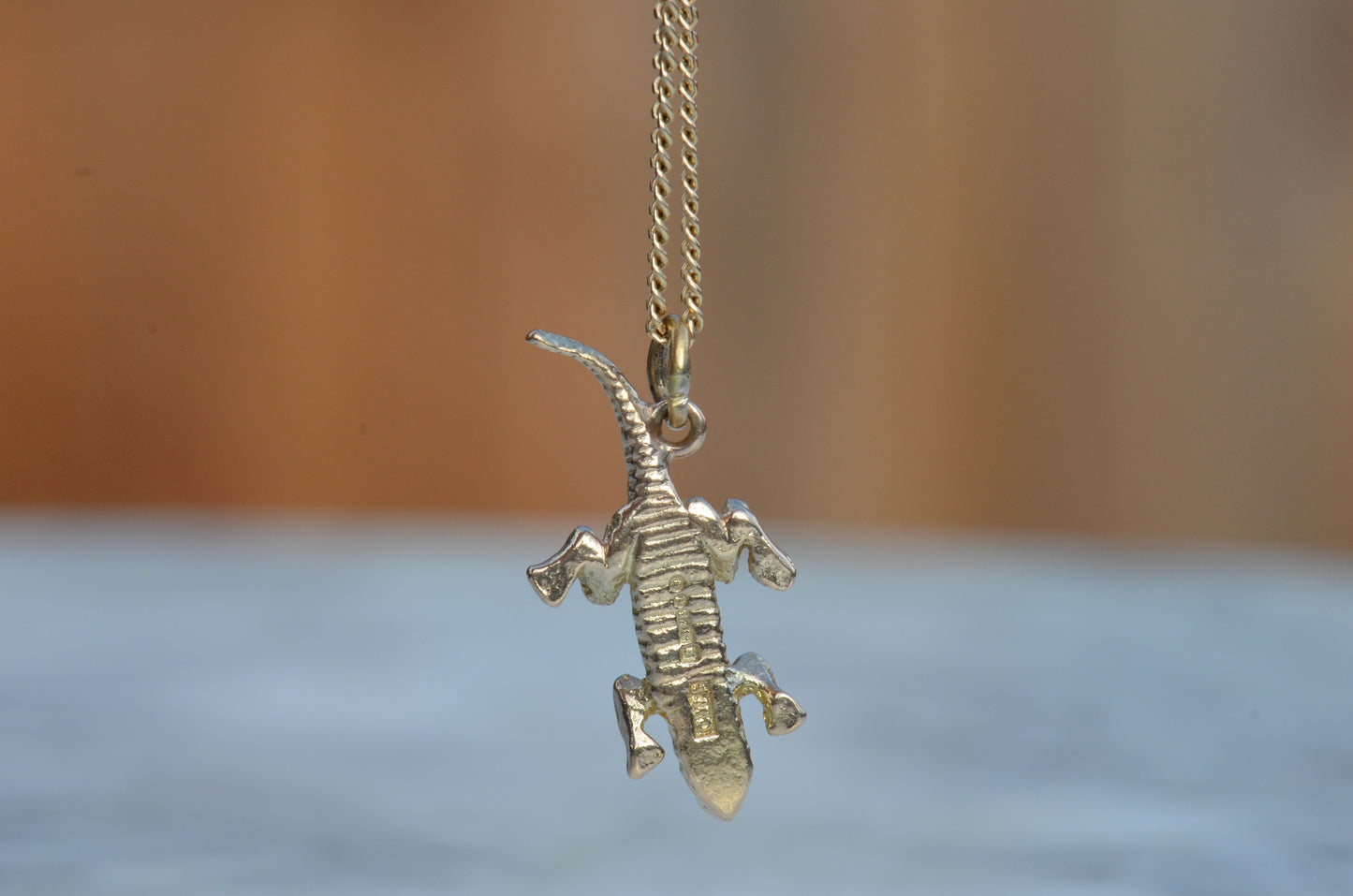 Midcentury Lizard Charm