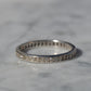 Chic Vintage Platinum Eternity Band