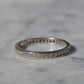 Chic Vintage Platinum Eternity Band