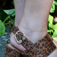 Fine Rolo Anklet 9.75"