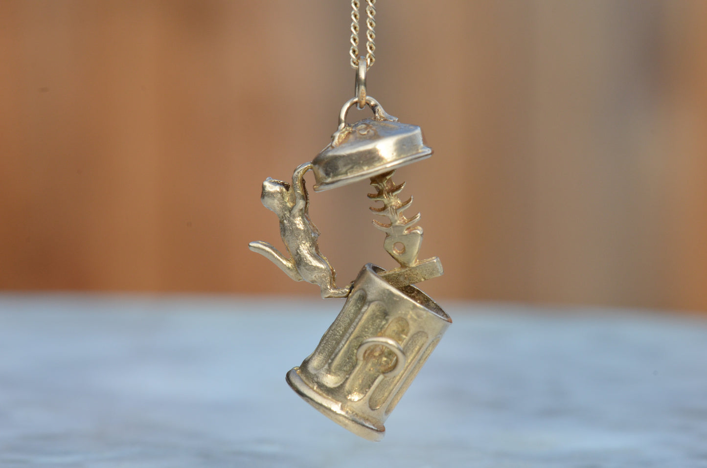 Hungry Cat Articulated Charm