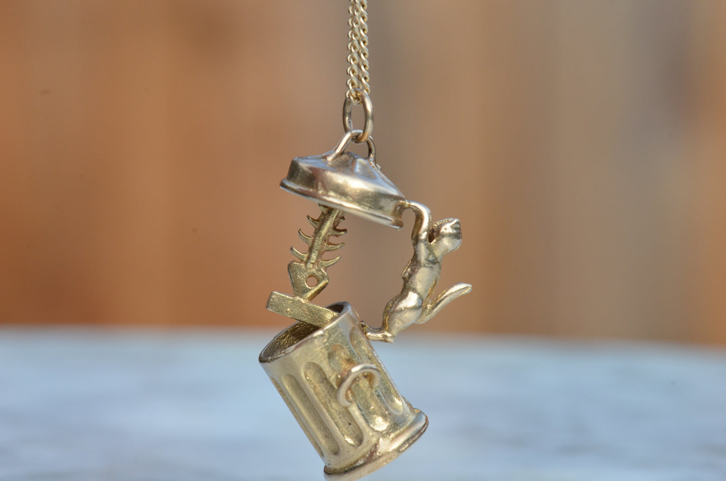 Hungry Cat Articulated Charm