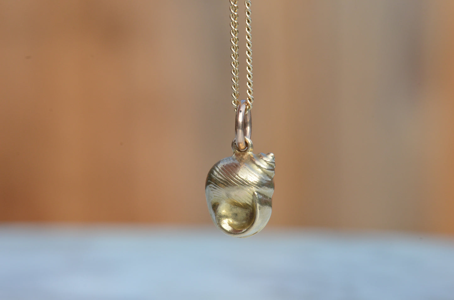 Vintage Conch Shell Charm