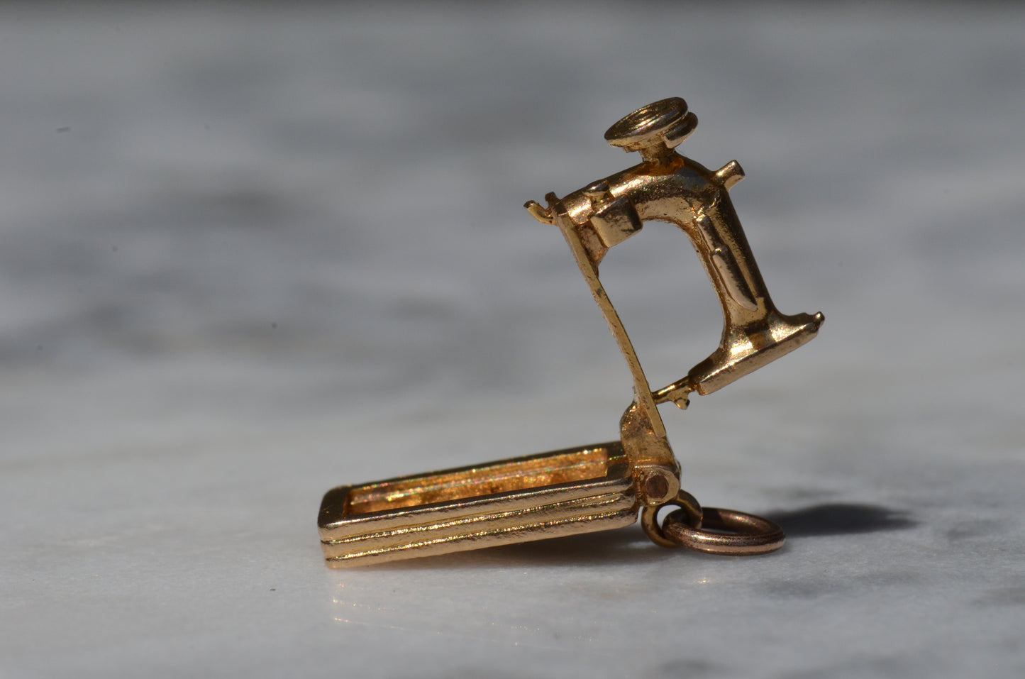 Articulated Sewing Machine Charm