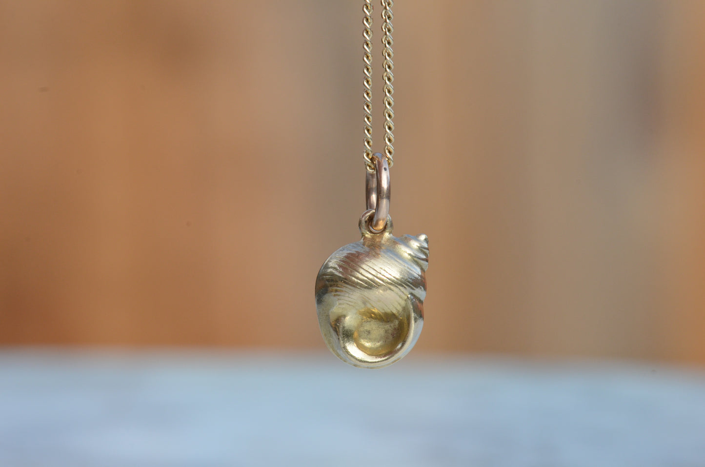 Vintage Conch Shell Charm