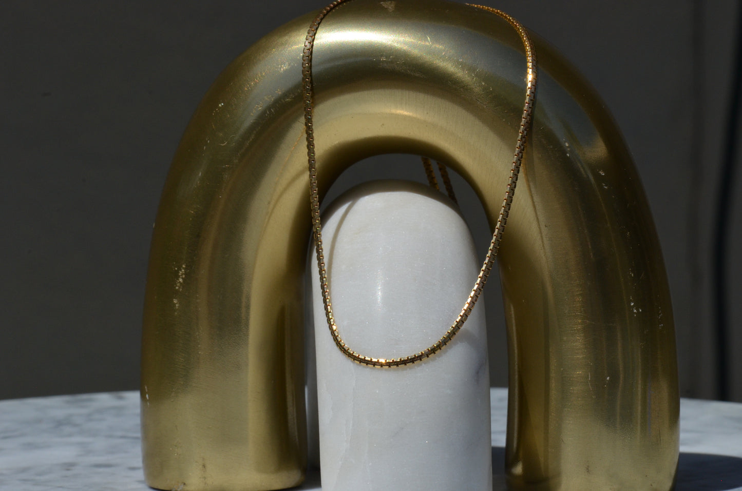 Sleek Fancy Link Necklace