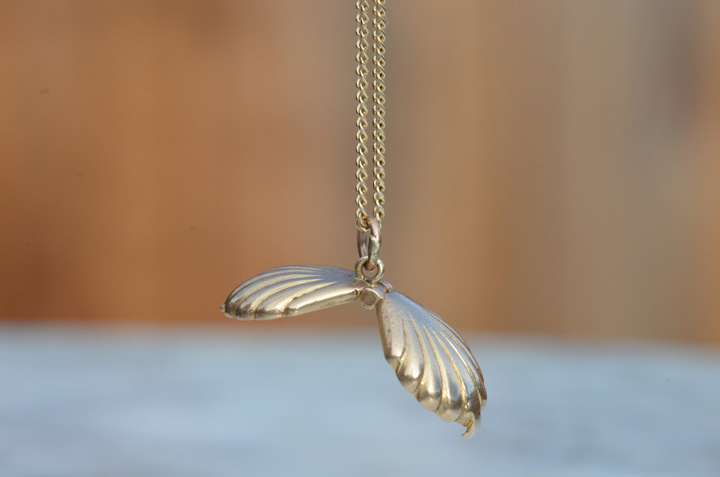 Locket Pearl Shell Charm