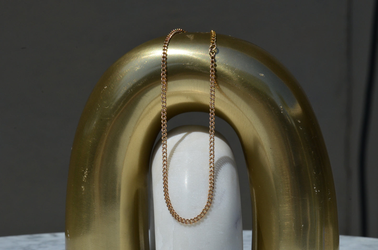Adjustable Curb Anklet