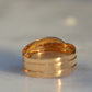 Chunky Antique Twin Snake Ring