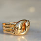 Chunky Antique Twin Snake Ring