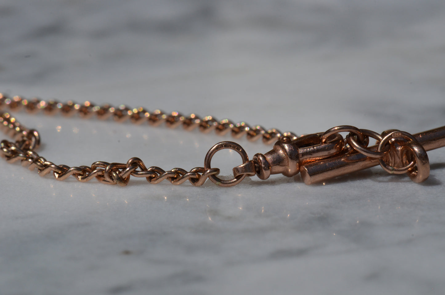 Antique-Inspired Watch Chain Bracelet