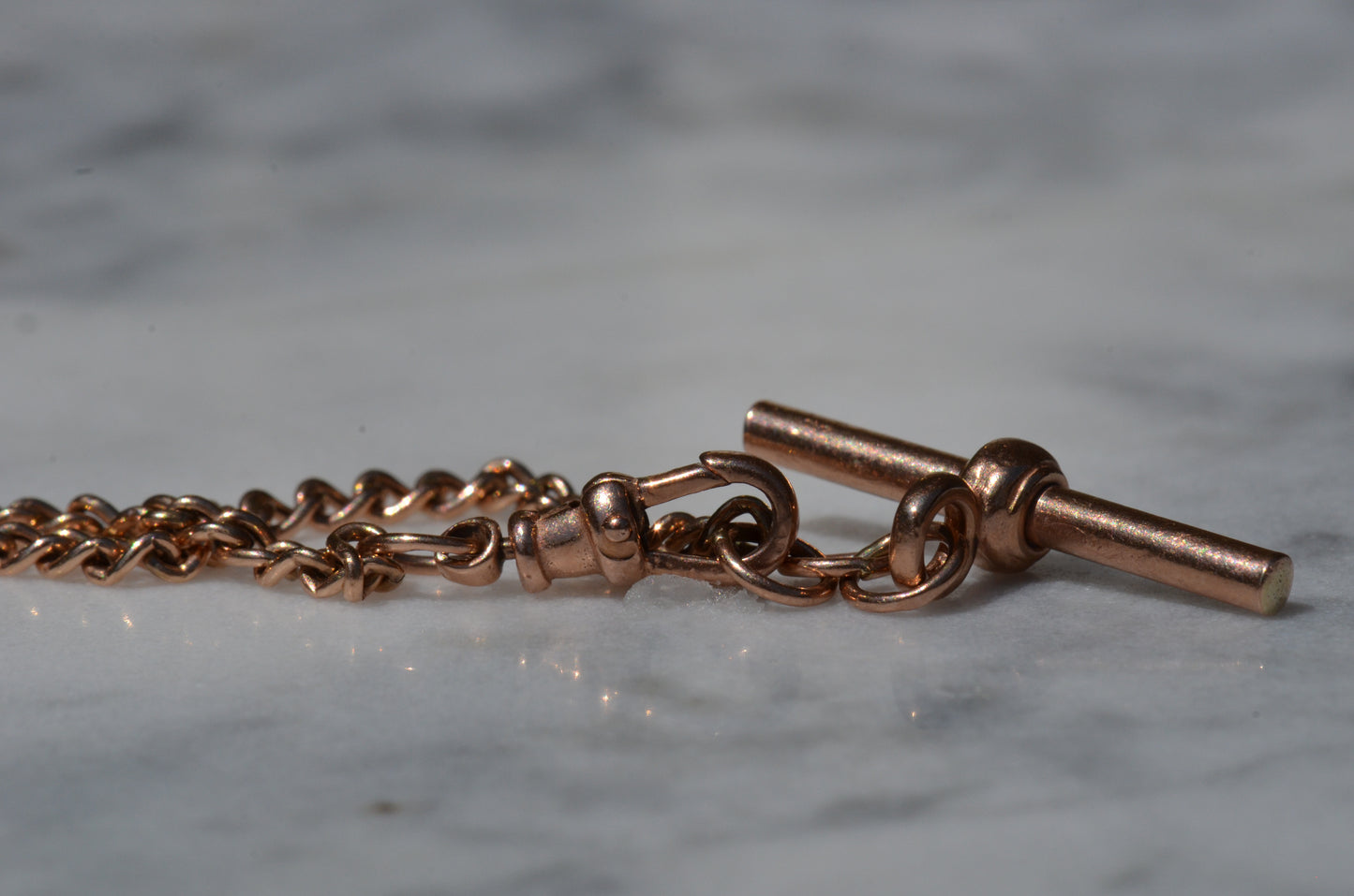 Antique-Inspired Watch Chain Bracelet
