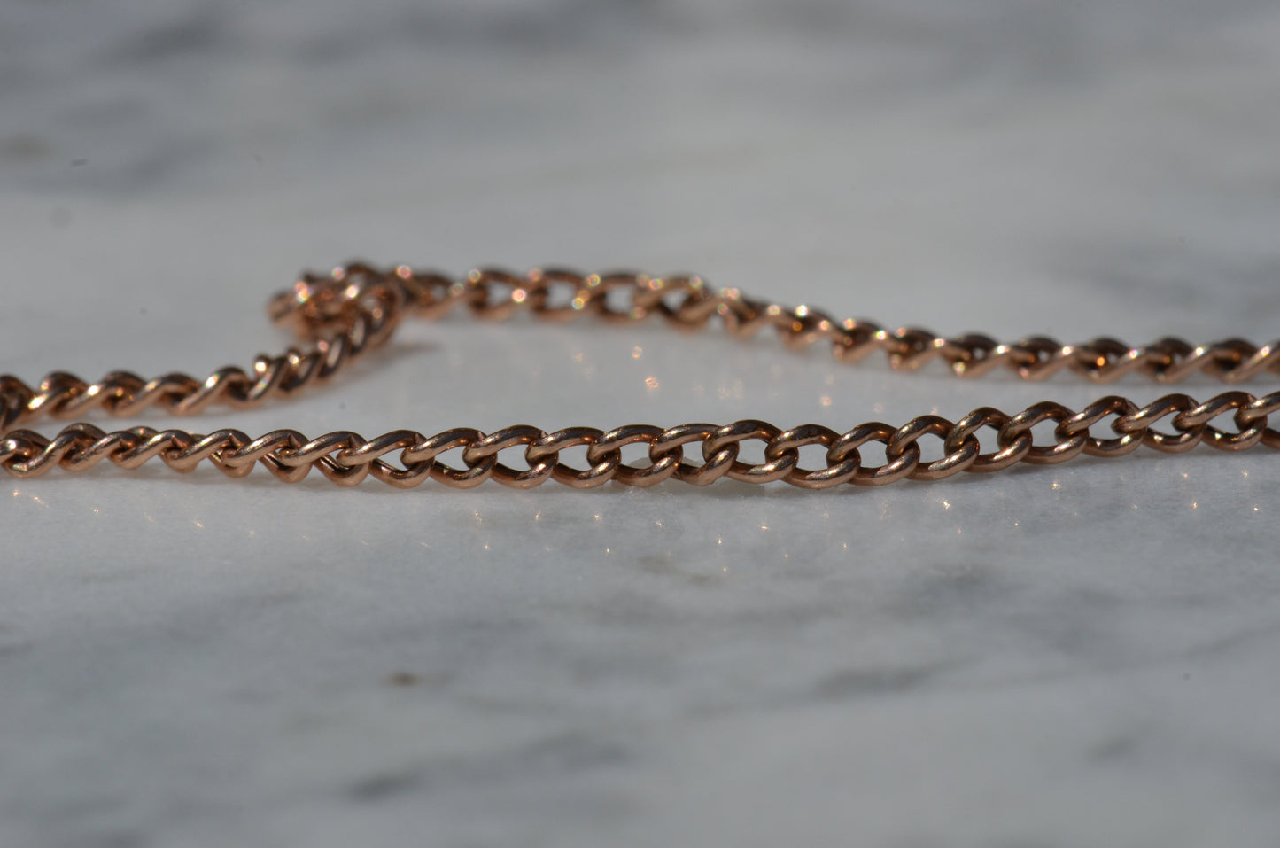 Antique-Inspired Watch Chain Bracelet