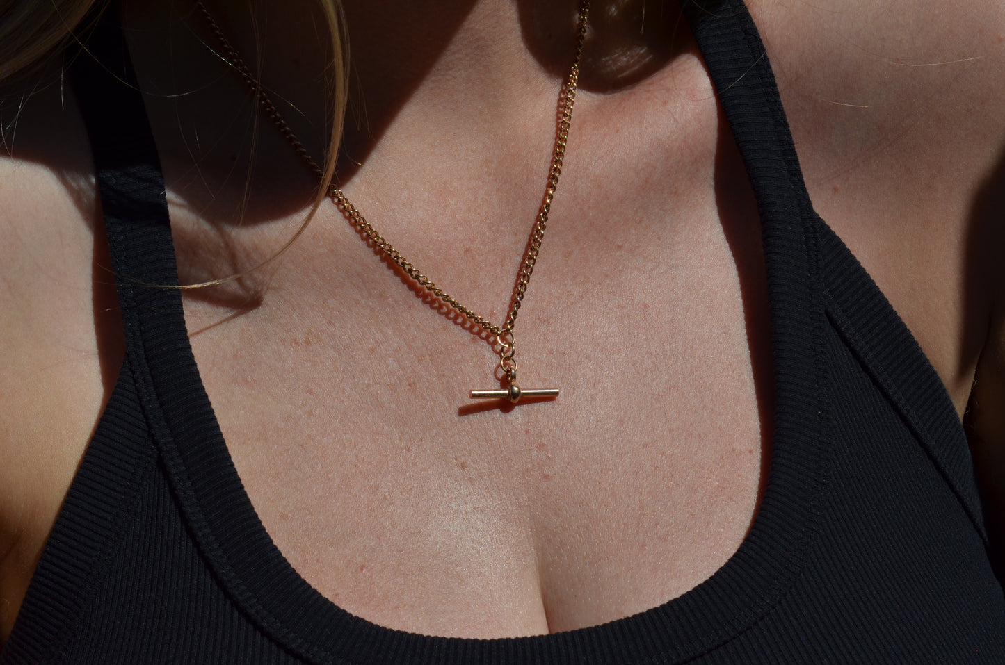 Antique-Inspired Watch Chain Necklace