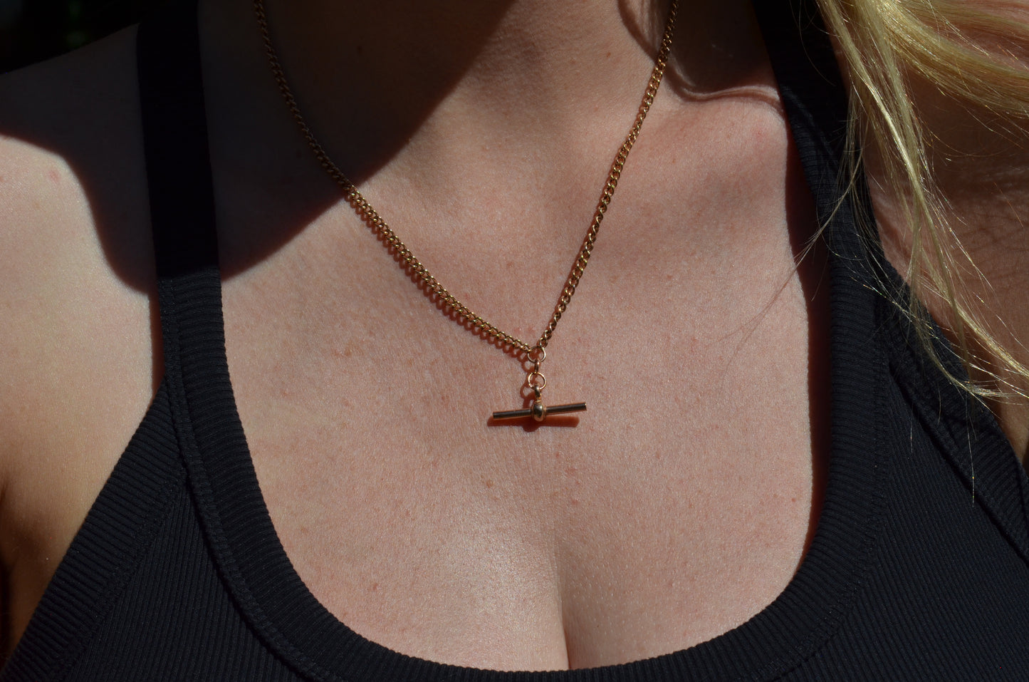 Antique-Inspired Watch Chain Necklace