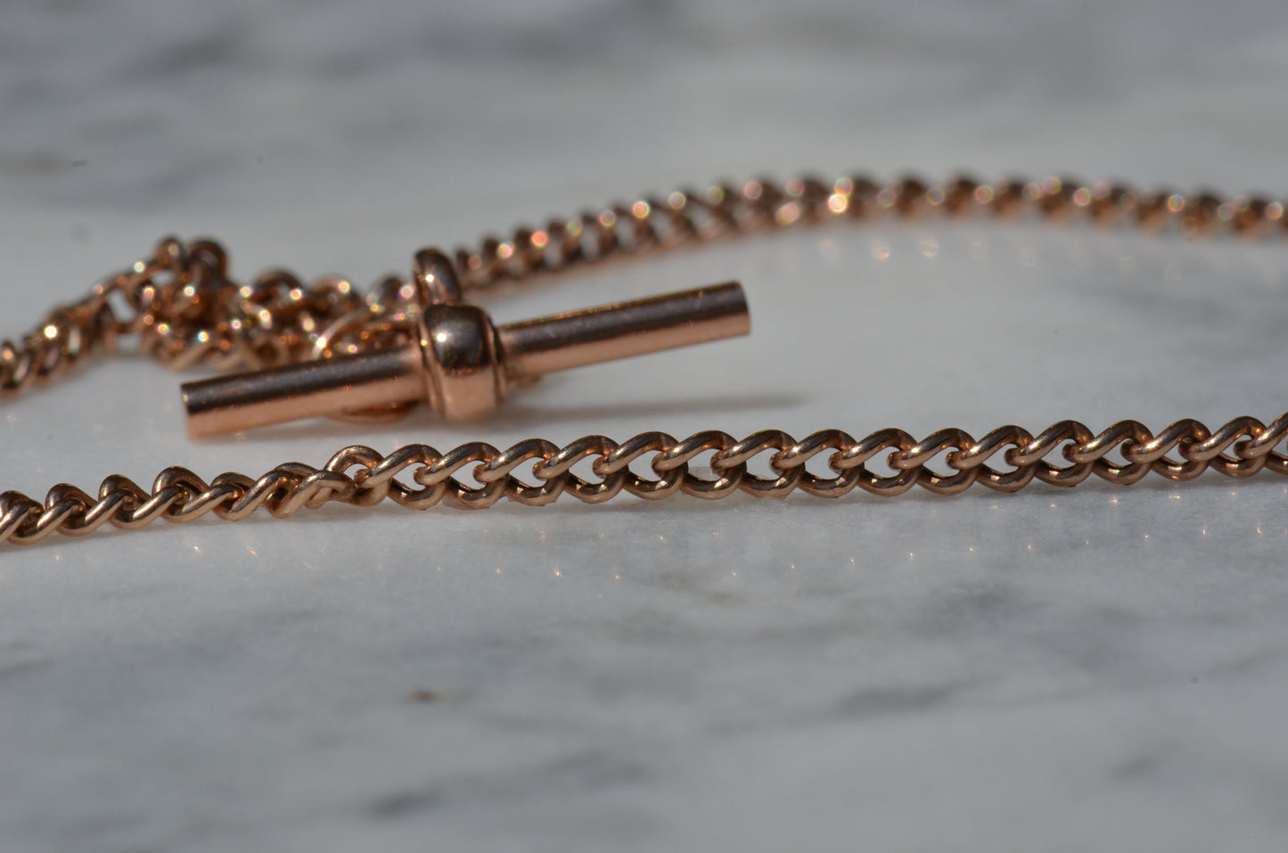 Antique-Inspired Watch Chain Necklace