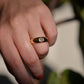 Chunky Antique Flush OMC Solitaire