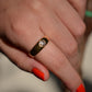 Chunky Antique Flush OMC Solitaire