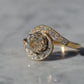 Dynamic Antique French Tourbillon Ring