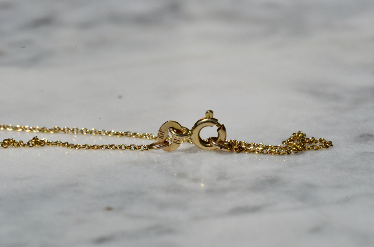 Fine Rolo Anklet 9.75"