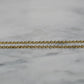 Fine Rolo Anklet 9.75"