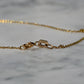 Light Rolo Anklet 9"