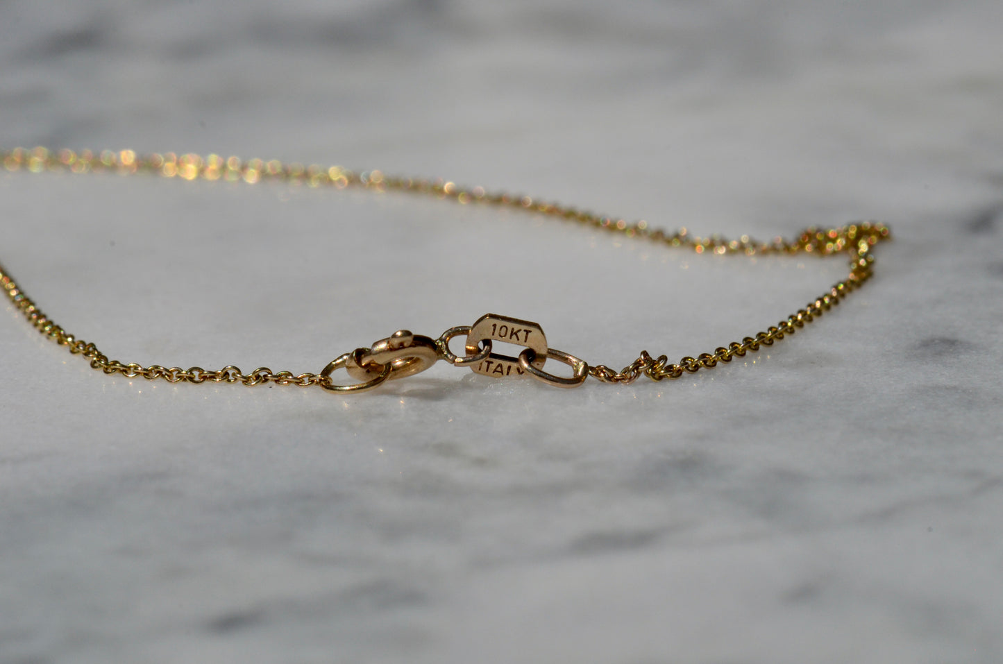 Light Rolo Anklet 9"