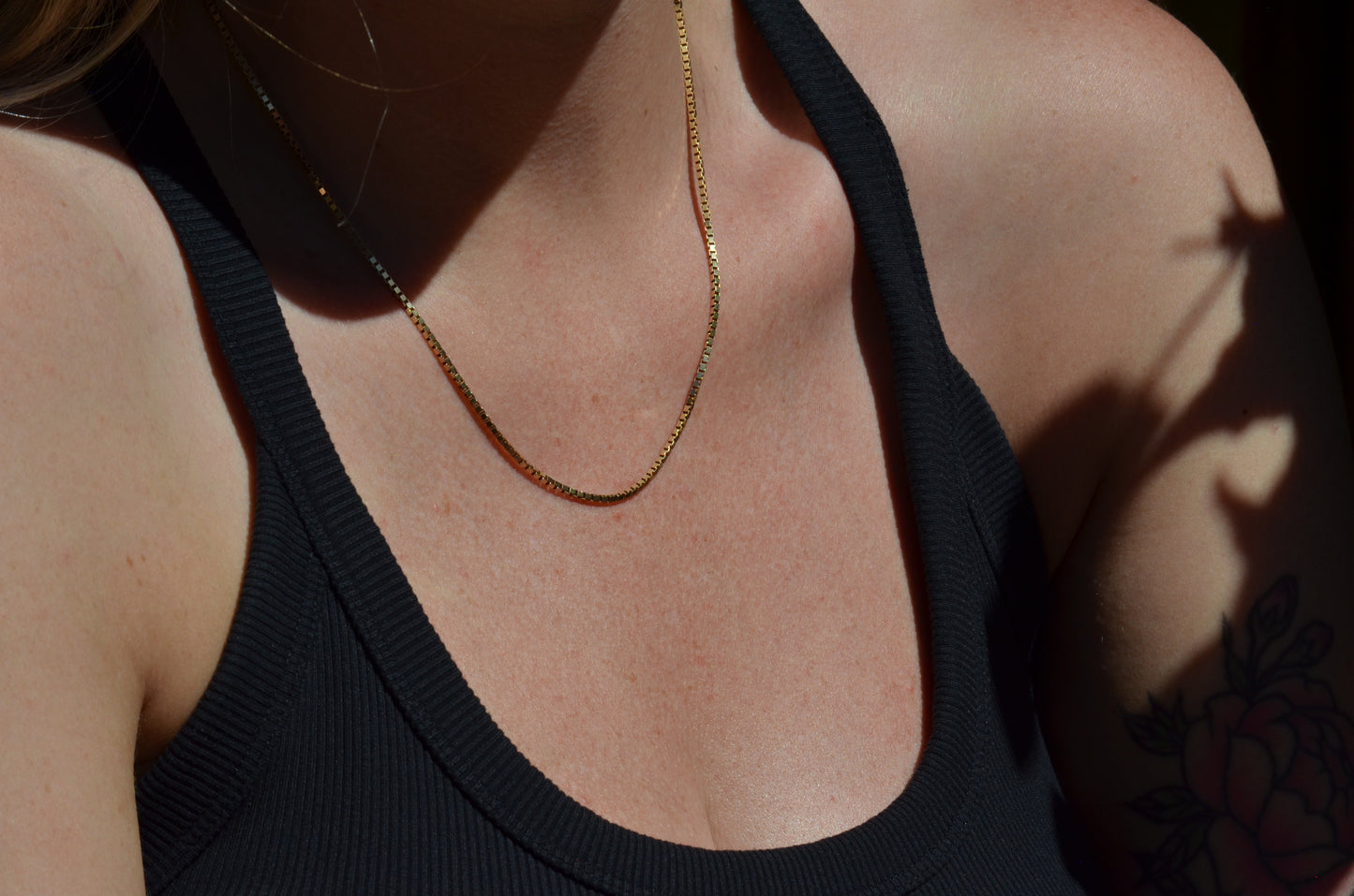 Sexy Box Link Necklace