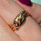 Romantic Victorian Twin Snakes Ring