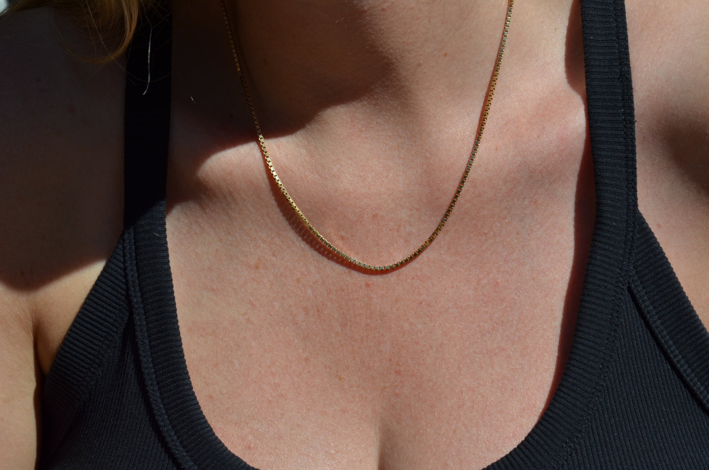 Sexy Box Link Necklace