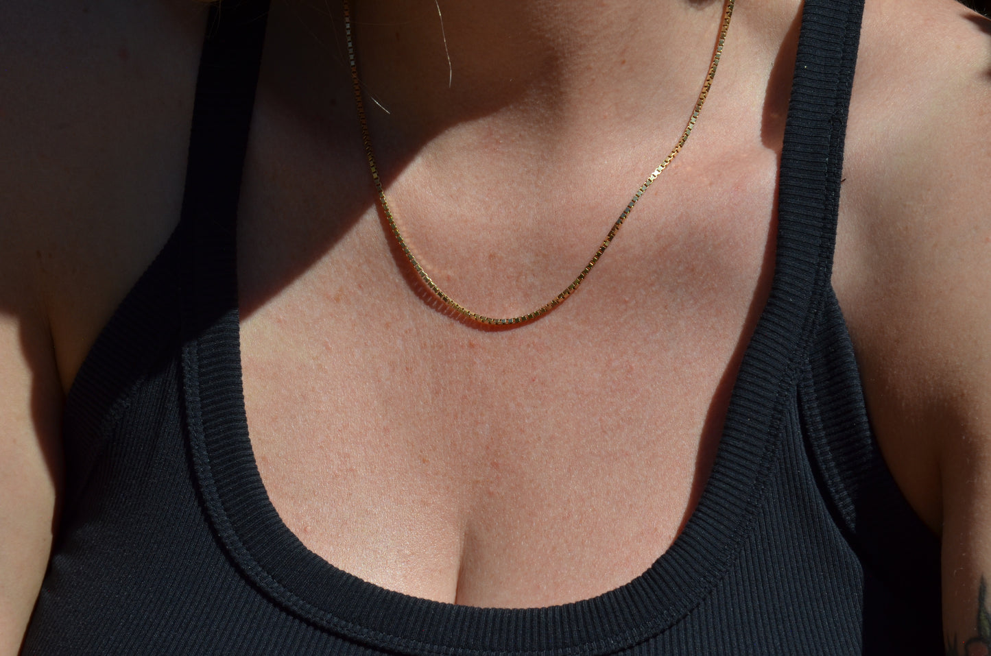 Sexy Box Link Necklace