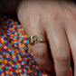 Heavy Letter Ring RJ
