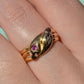 Romantic Victorian Twin Snakes Ring